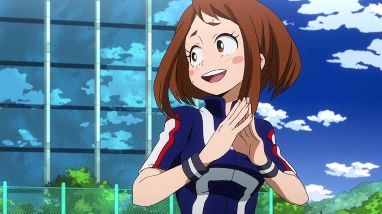8. Ochaco : Elle fait preuve de responsabilité