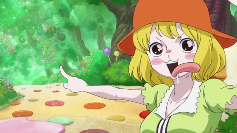 10. Carrot a voyagé avec L'Équipage du Chapeau de Paille pendant 3 arcs et est un personnage très populaire.