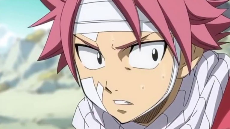 9. Ne survivra pas à Aincrad : Natsu Dragnir (Fairy Tail)