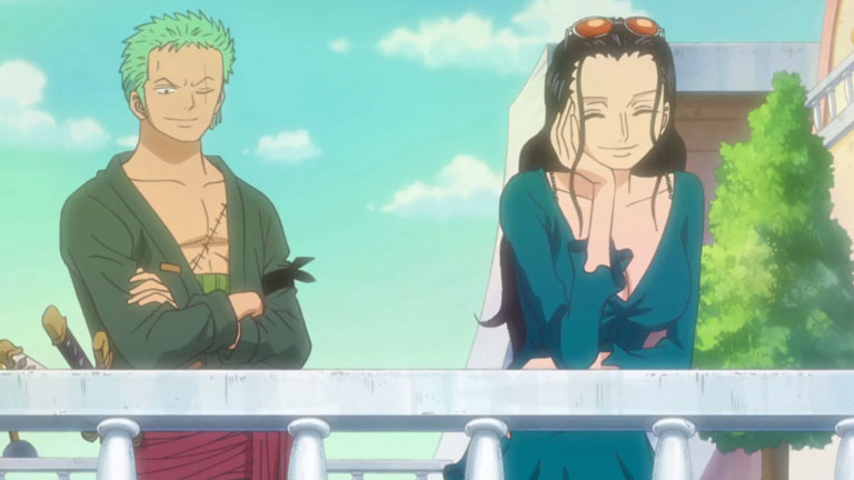 2. Zoro X Robin