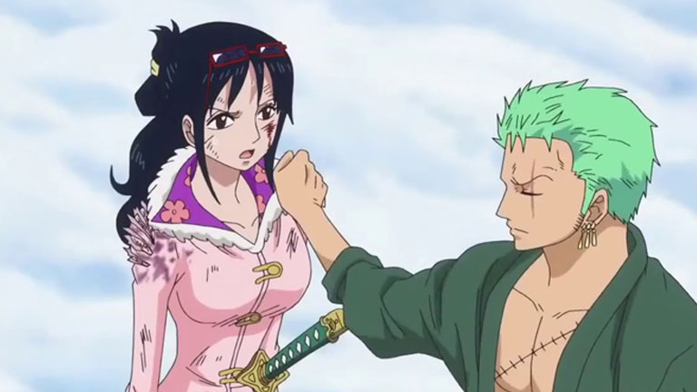 8. Zoro X Tashigi
