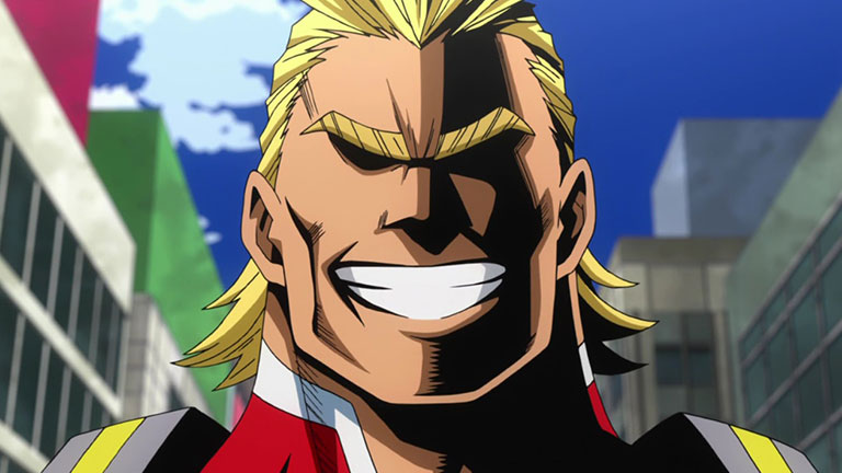 10. All Might (49 ans) est beaucoup plus âgé qu'il n'y paraît.