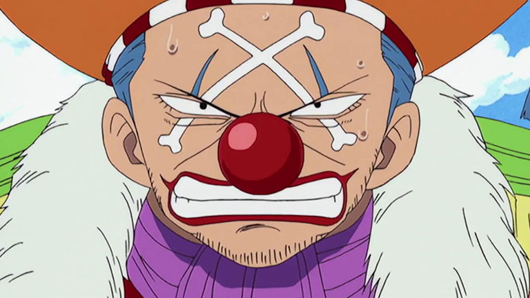 8. Baggy le Clown était l'ennemi que Luffy devait affronter.