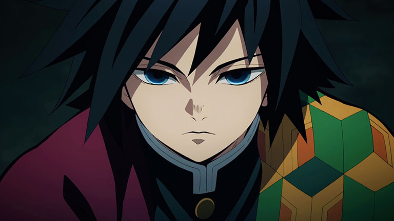 Qu'est-ce qui ne fait pas partie de la tenue de Giyu ?