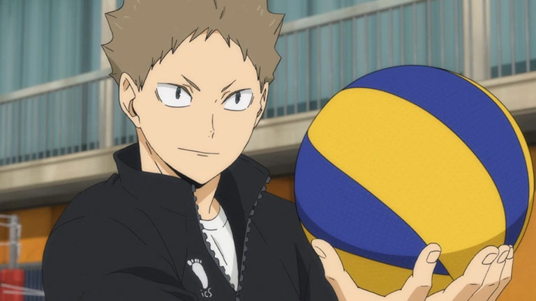 Le deuxième serveur pincé de Karasuno.