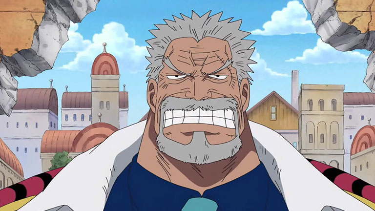 7. Monkey D. Garp a élevé le fils de son rival, Portgas D. Ace