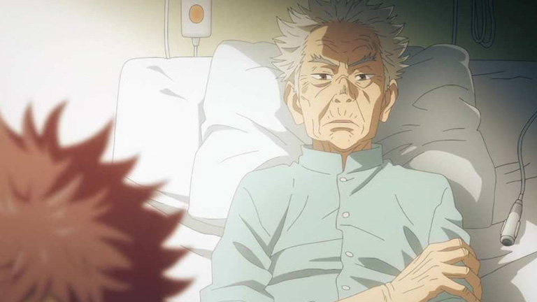 Quel est le nom du grand-père de Yuji ?