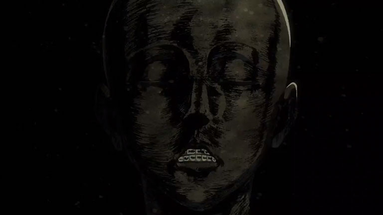 3. Armin est transformé en Titan après avoir reçu des brûlures au quatrième degré