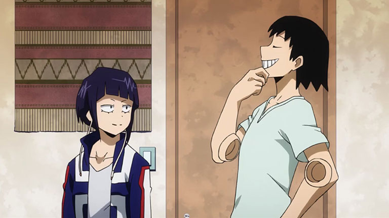 8. Il est recruté comme stagiaire par Mount Lady