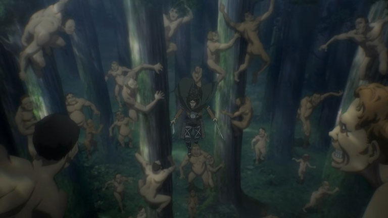 Sieg utilise son liquide Cérébro-spinal pour créer des Titans primaires