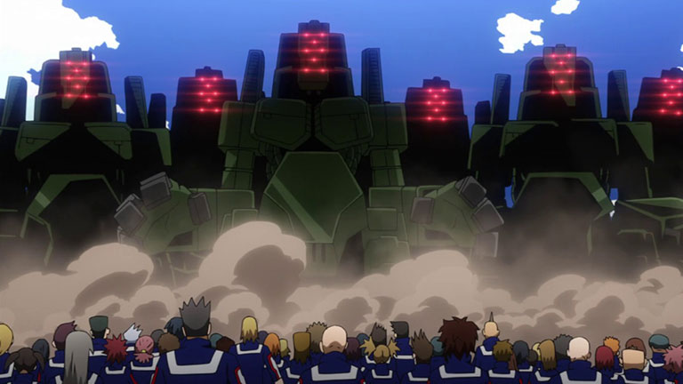 7. L'académie des super-héros au Lycée Yuei est très irresponsable et s'en tire