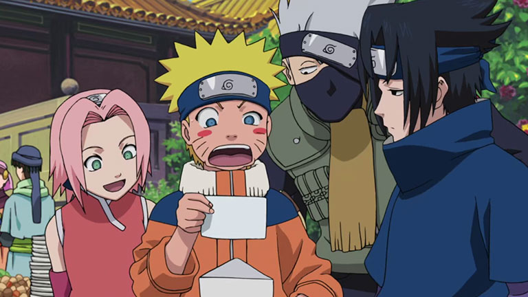 9. Quand Naruto imitait Sasuke pour impressionner Sakura