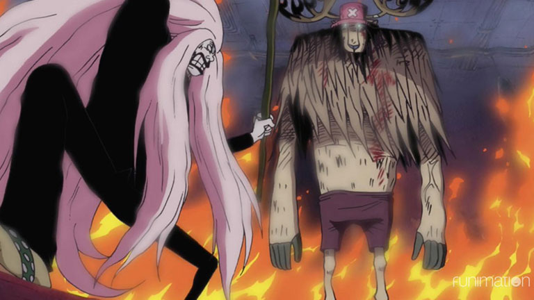 10. Chopper VS Kumadori
