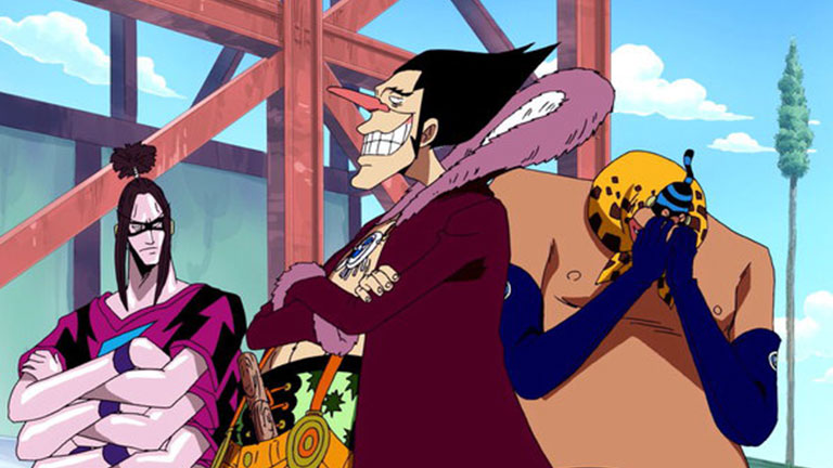 Qui sont les participants de l’équipage de Luffy pour la Donut Race, durant le Davy Back Fight ?