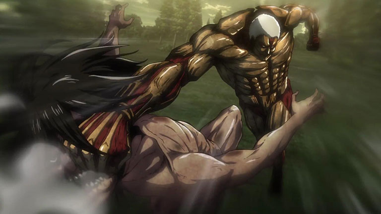 2. Eren VS Reiner (L'Attaque des Titans)
