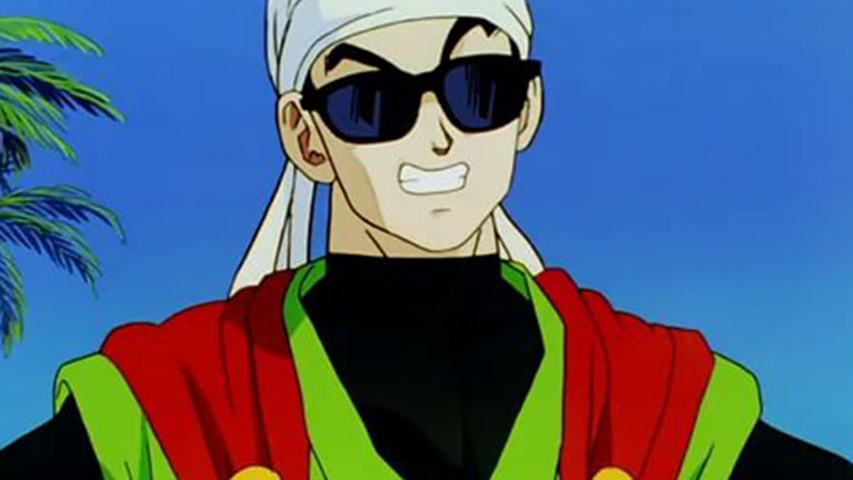 8. Gohan fait semblant d'être un nerd faible pour aider son déguisement en Great Saiyaman (Dragon Ball Z)