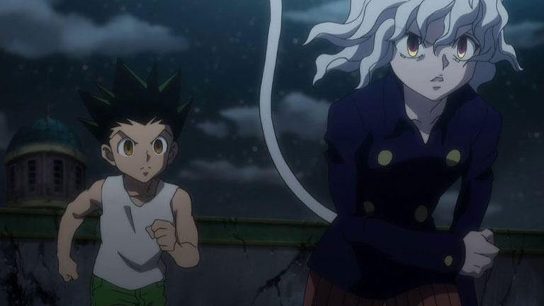 8. Gon VS Pitou (Hunter X Hunter)