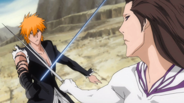 6. Ichigo VS Aizen (Bleach)
