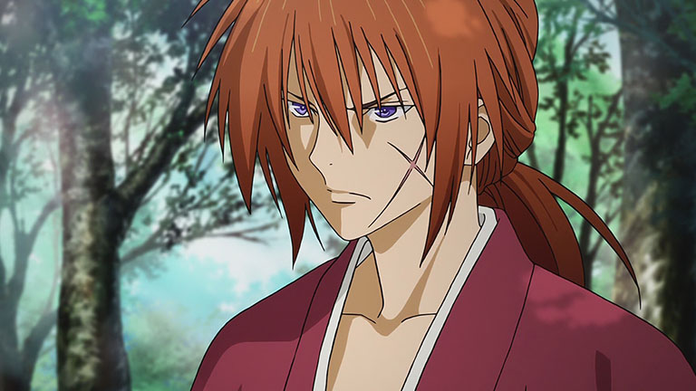 3. Kenshin Himura fait semblant d'être impuissant pour ne plus mener sa vie d'assassin (Rurouni Kenshin)