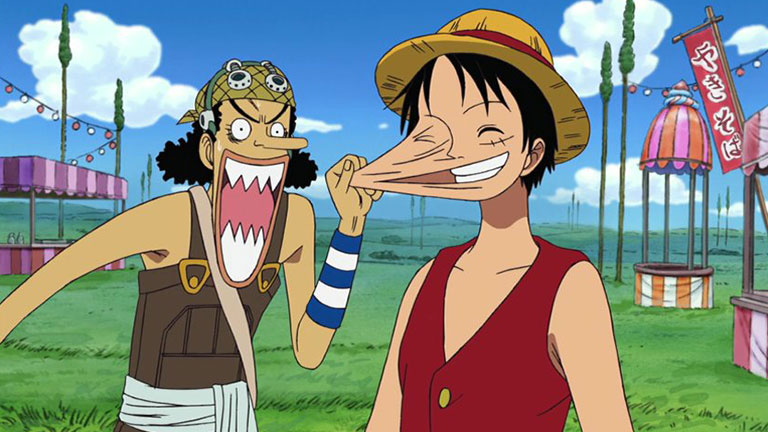 6. Luffy et Usopp partagent un lien spécial entre eux.