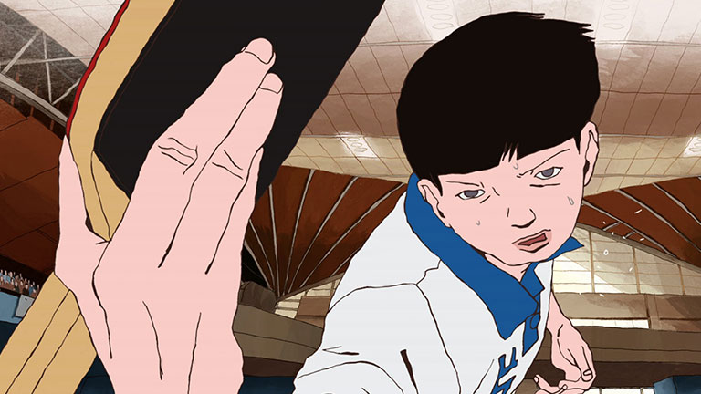 2. Ping Pong The Animation est une histoire de transformation mettant en scène un personnage qui s'efforce de réussir tout en subissant des contraintes en dehors du sport.