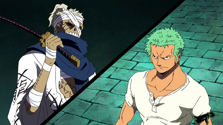6. Roronoa Zoro VS Ryuma
