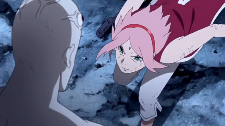 5. Sakura ne se retient pas contre Shin Uchiha.