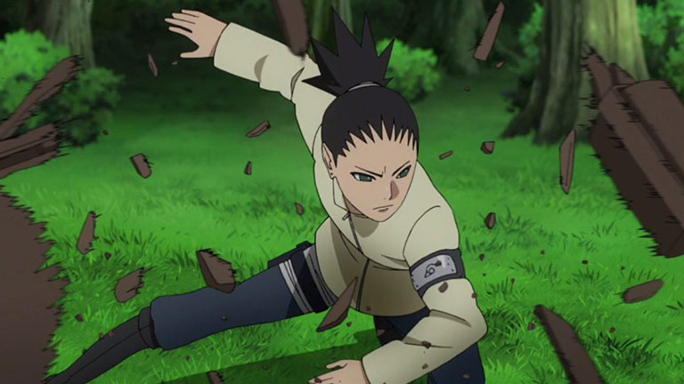 6. COMME SON PÈRE : Il est devenu Chunin avant tous les autres membres de son groupe.