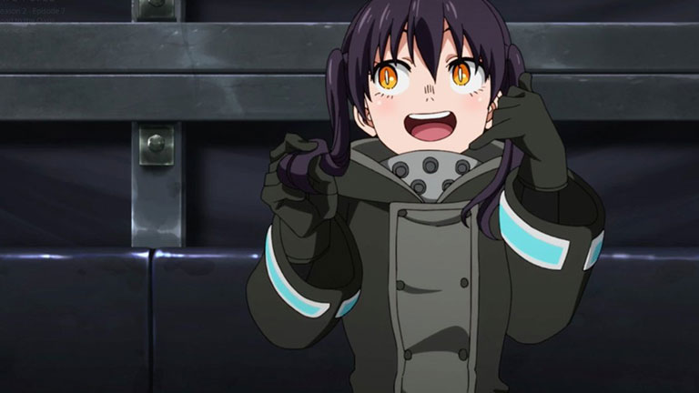 10. Tamaki compte souvent sur les autres pour la sauver (Fire Force)