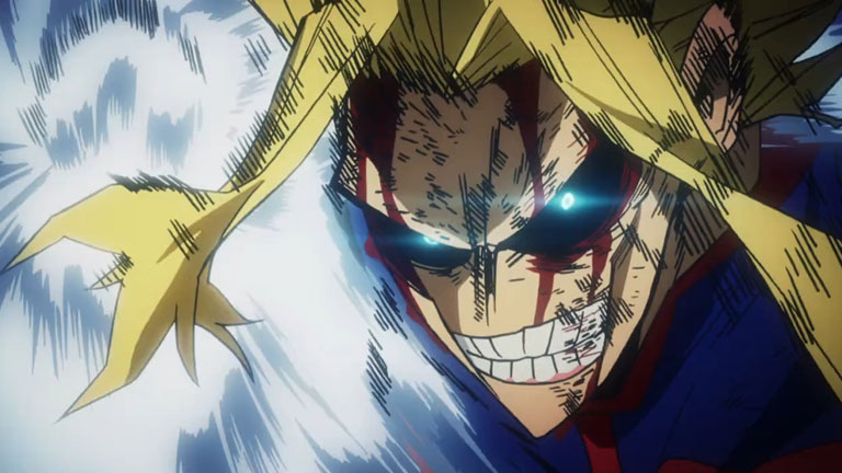 8. Combien de techniques possède All Might ?