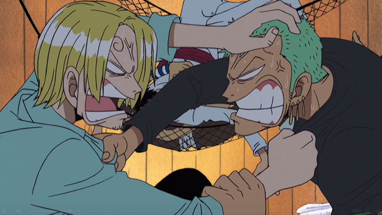 5. Zoro &amp; Sanji sont comme des meilleurs amis et rivaux