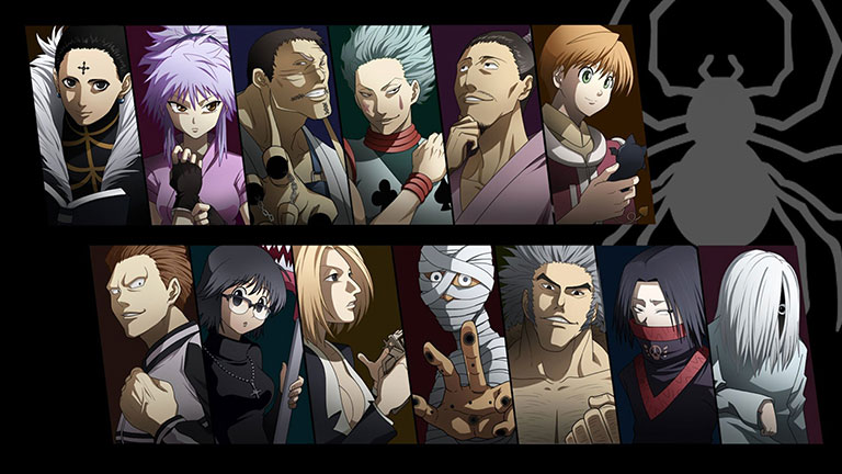 9. La Brigade Fantôme (Hunter x Hunter)