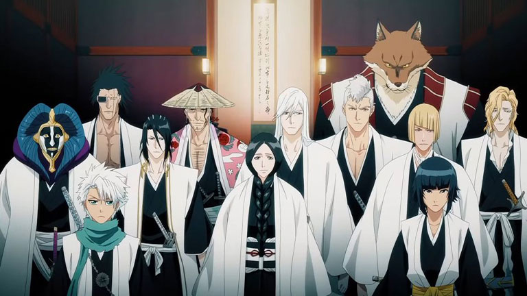 10. Le Gotei 13 (Bleach)