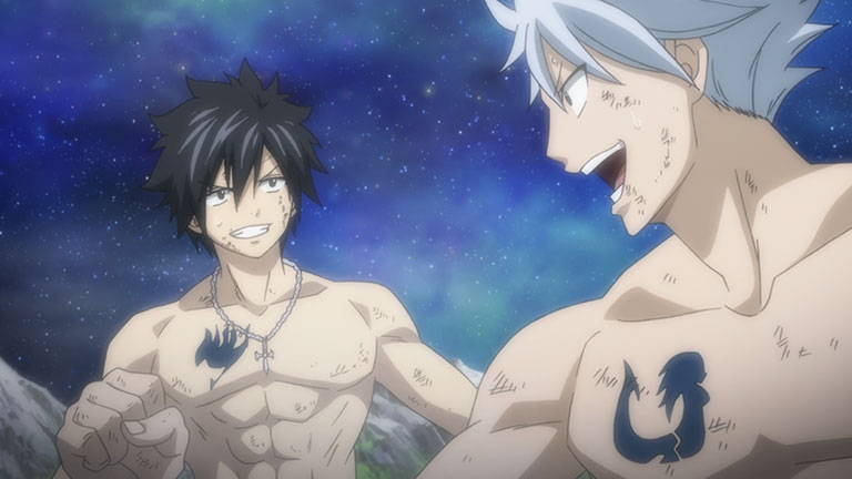 5. Grey Fullbuster et Leon Bastia sont peut-être rivaux, mais leur amitié est une fraternité.