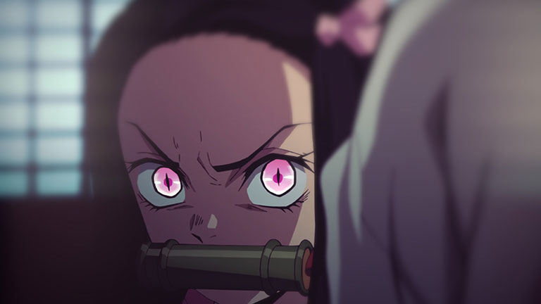9. Nezuko obtient de plus grands pouvoirs démoniaques
