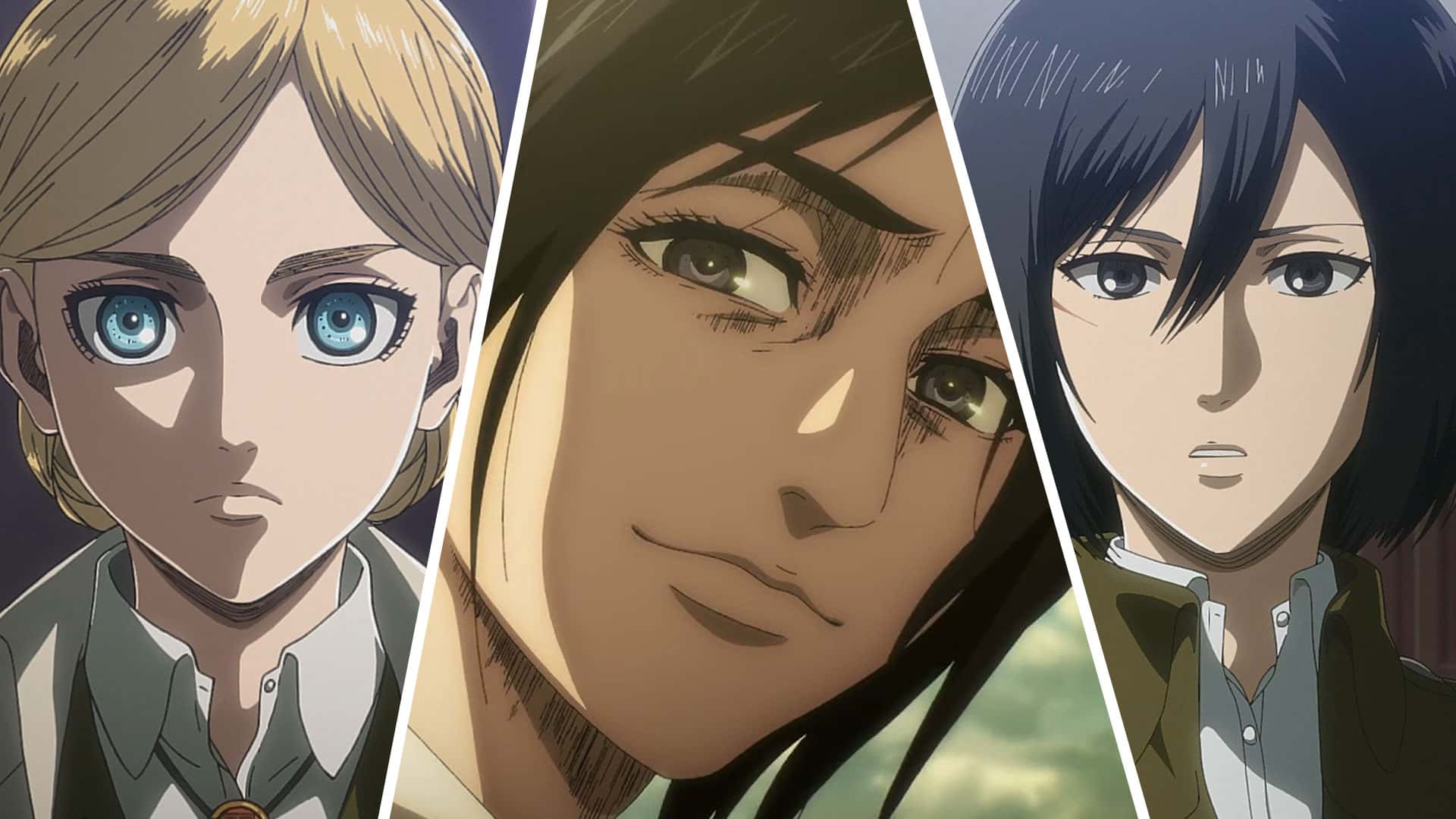 Quel Personnage De L Attaque Des Titans Es Tu Test de Personnalité : quel personnage féminin de L'Attaque des Titans es-tu ? | OtakuFR