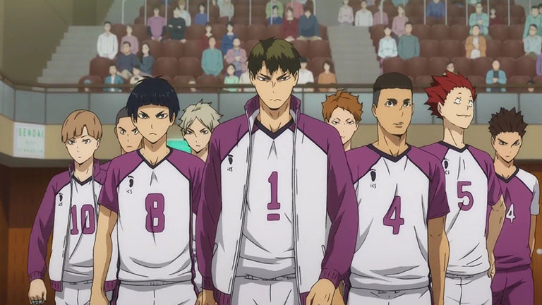 3. Shiratorizawa Vs. Karasuno garde le public en éveil et en haleine