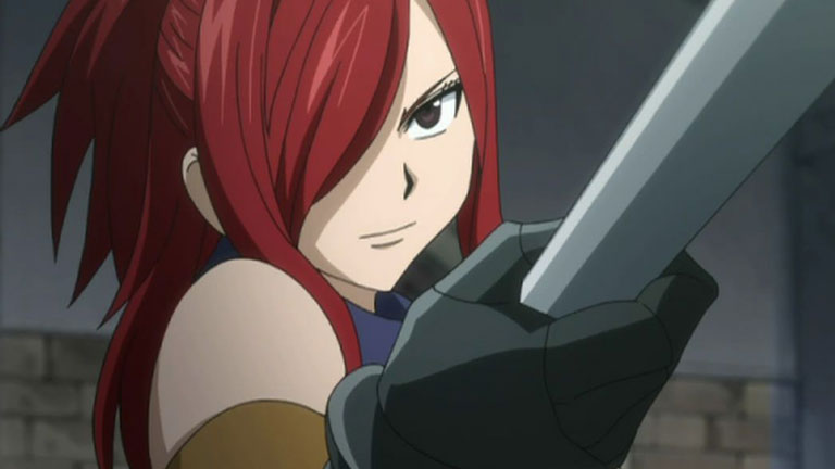 8. Erza Scarlet (Fairy Tail)