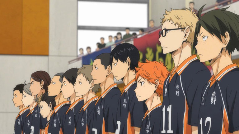 Qui a créé l'histoire de Haikyuu ?