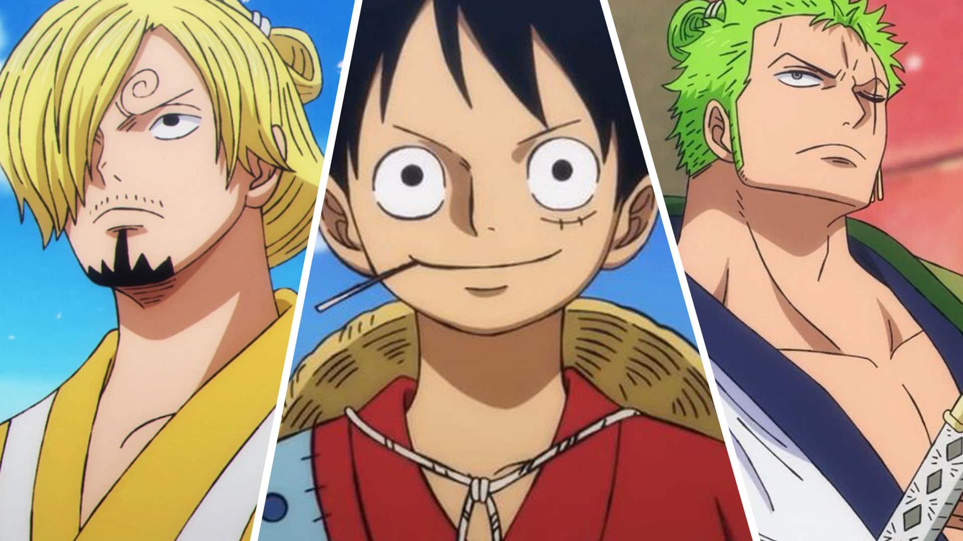 Quel personnage entre Luffy, Zoro et Sanji es-tu ?