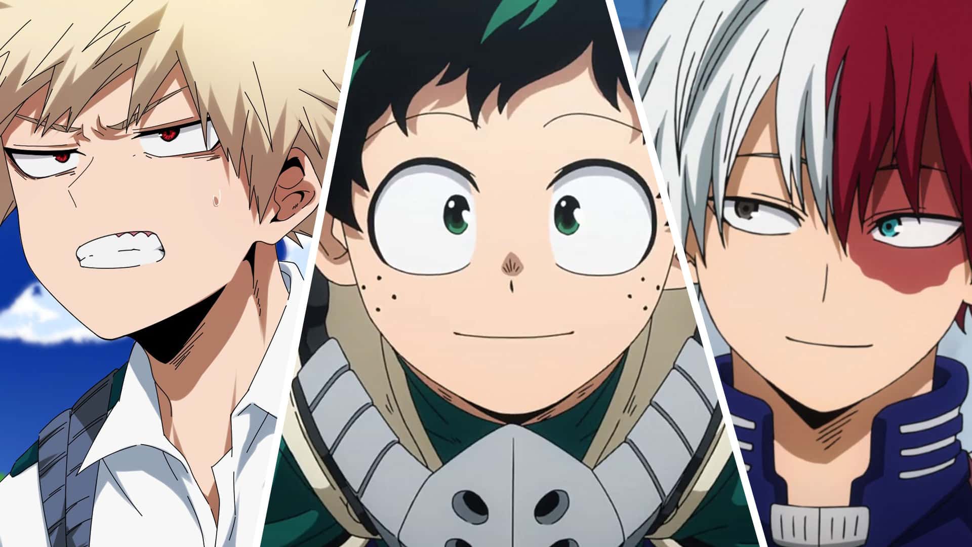 MHA Quiz : quel personnage entre Izuku, Katsuki et Shoto es-tu ?