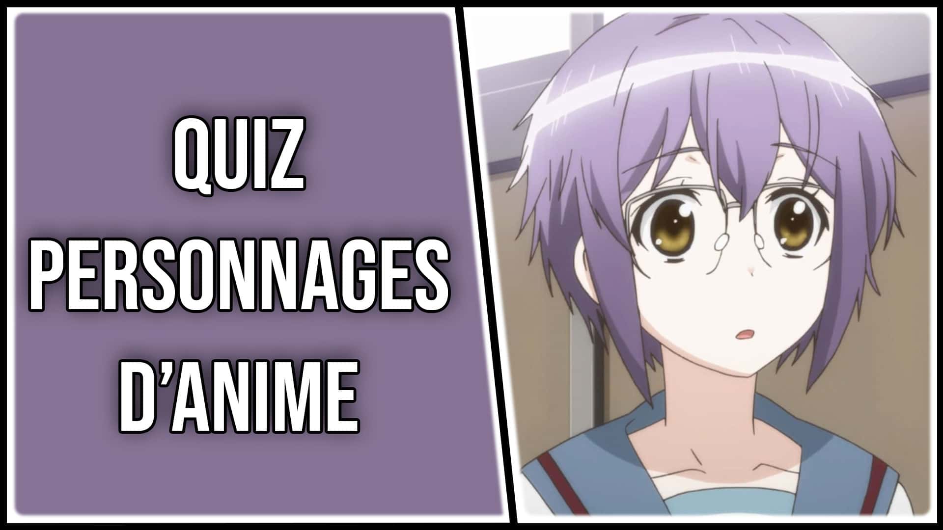 Quiz Anime : pouvez-vous nommer ces personnages d'anime ?