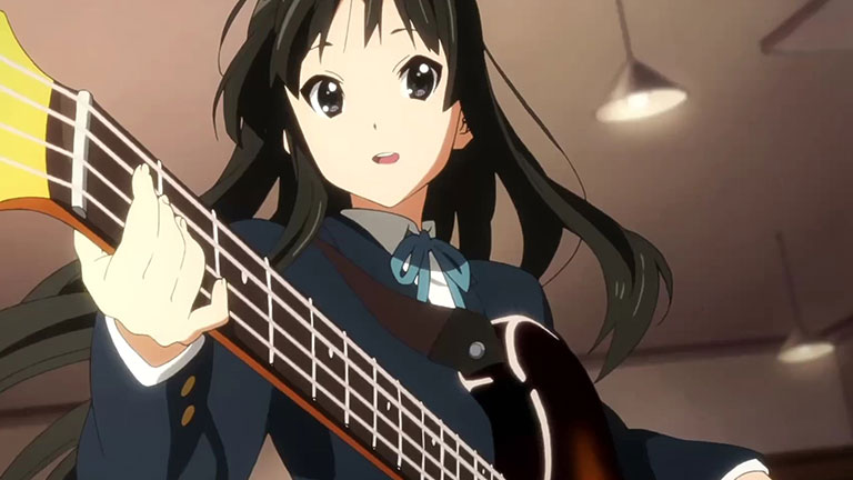 7. Mio Akiyama - K-On!