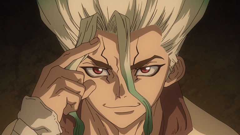 7. Senkuu Ishigami (Dr. Stone)