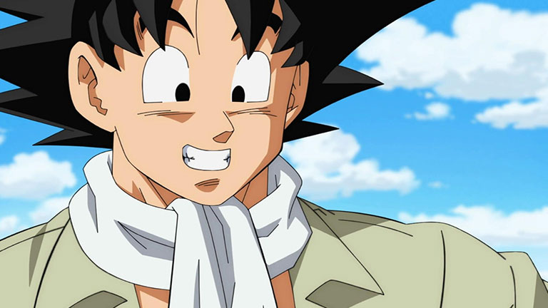 Quel est le travail de Goku dans le premier épisode ?