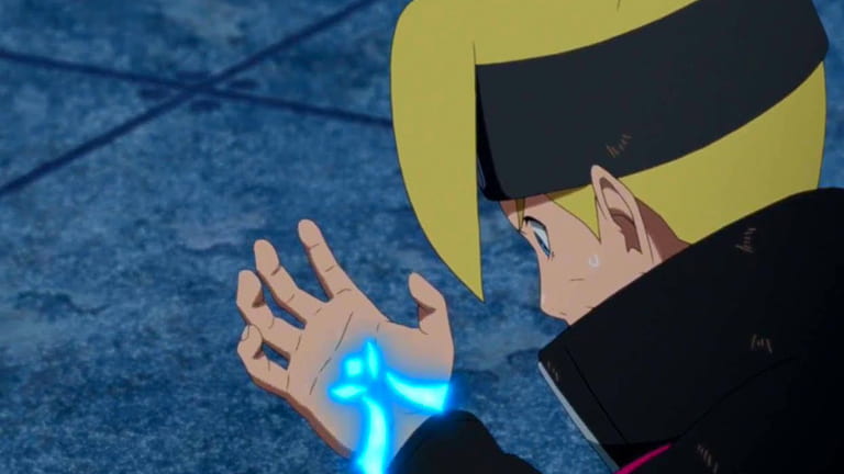 3. Boruto ramène un pouvoir comme les sceaux maudits avec le Kama