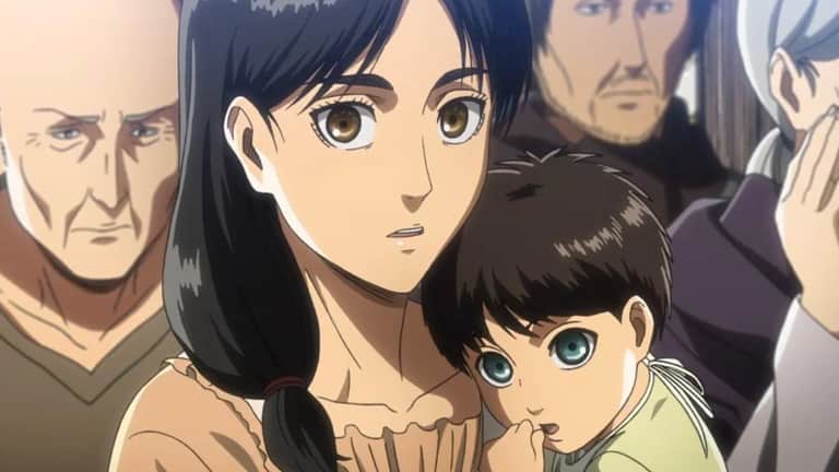 Quel est le nom de la mère d'Eren ?