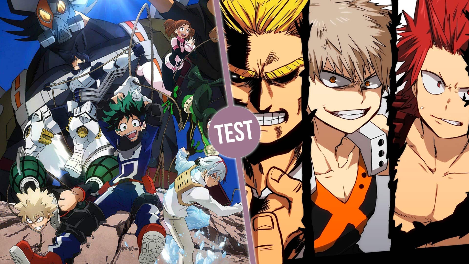 Teste De Personnalité My Hero Academia Quel personnage es-tu dans My Hero Academia (MHA) | OtakuFR
