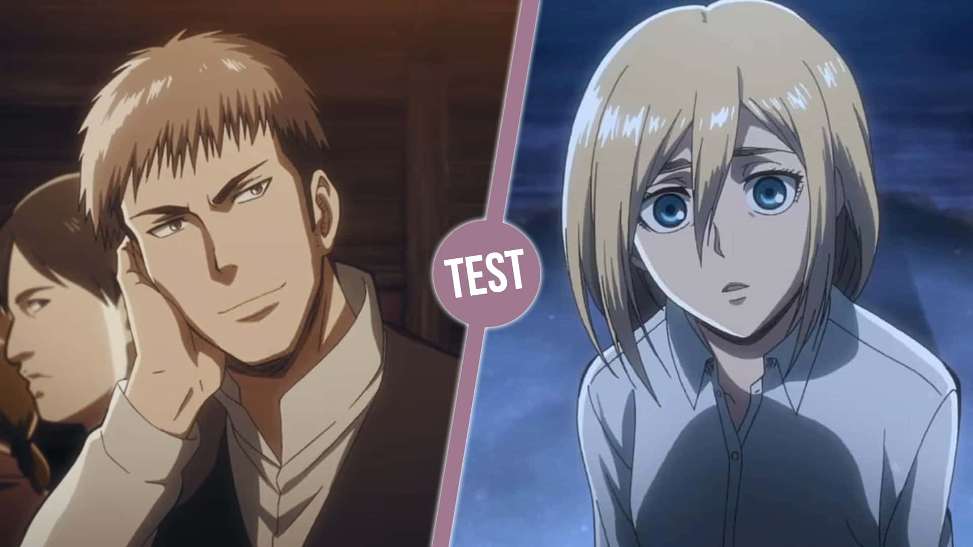De quel personnage serais-tu proche dans L'Attaque des Titans ?