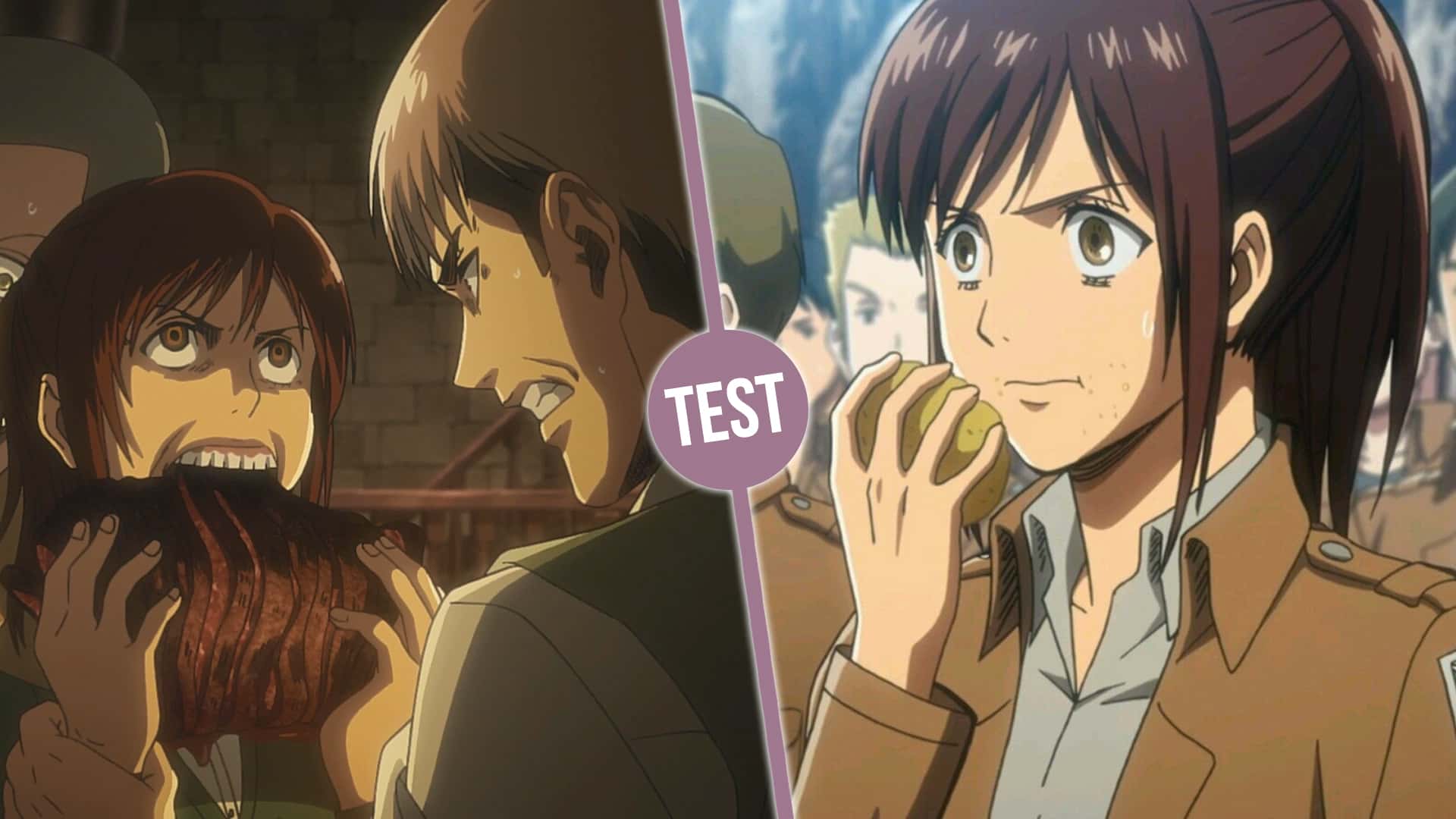 Quel personnage de L'Attaque des Titans es-tu selon tes préférences culinaires ?